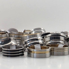 100 kpl UNISEX-sormuksia – ruostumaton teräs – koot 17–21 mm - pikkukuva 4