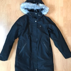 Ahkka Outdoor, musta untuvatalvitakki, koko 36, käyttämätön - pikkukuva 1