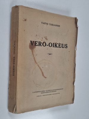 Tapio Tarjanne : Vero-oikeus