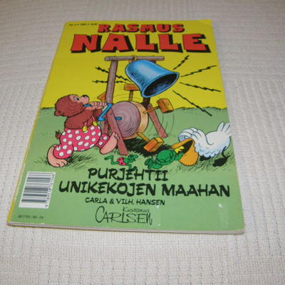 Rasmus Nalle purjehtii unikekojen maahan