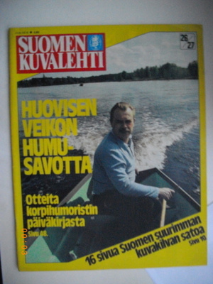 Suomen Kuvalehti Nro 26-27/1976. (5.3)
