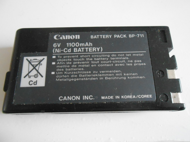 Canon BP-711 akku. 6V 1100mAh