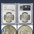USA Morgan Dollar 1898 O MS65 - pikkukuva 5