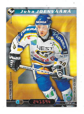 2000-01 CardSet #183 Juha Väenväärä  Kärpät