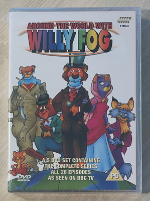 Willy Fog: Maailman ympäri 80 päivässä (1983) 5DVD (UUSI)