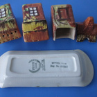 Vintage Price Bros cottage ware mausteikko - pikkukuva 4