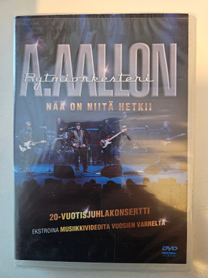 A.Aallon rytmiorkesteri, Nää on niitä hetkii (UUSI) - DVD