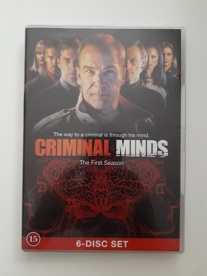 Criminal Minds, 1.kausi, 6-Levyä- DVD Boxi