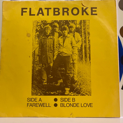 FLATBROKE: Farewell * Blonde Love * FIN 1981