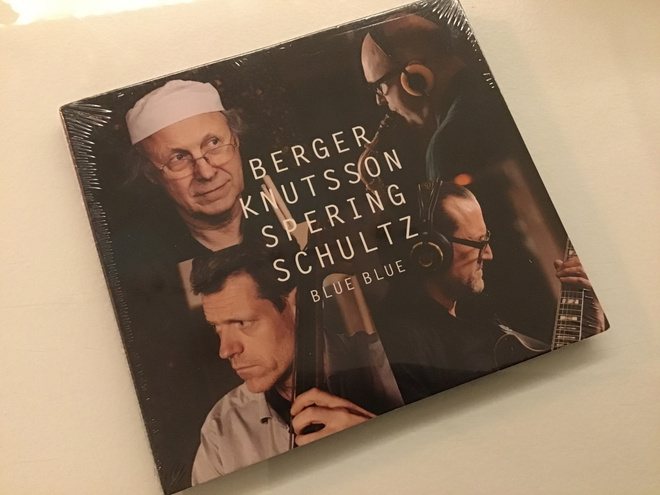 Berger Knutsson Spering Schultz . Blue Blue CD muoveissa