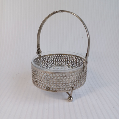 Kerkkä 122/10/26 Kolmilokeroinen vintage-tarjoiluvati