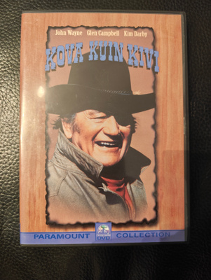 True Grit - Kova kuin kivi (1969) DVD Suomijulkaisu