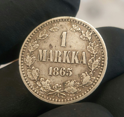 1 Markka 1865