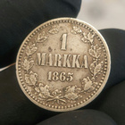1 Markka 1865 - pikkukuva 1