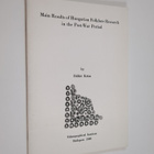 Ildiko Kriza : Main results of Hungarian folklore researc... - pikkukuva 1