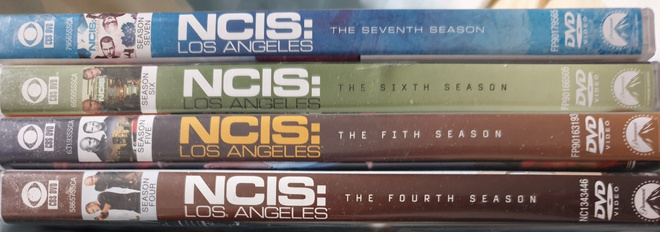 NCIS: Los Angeles 4 - 7 kausi DVD