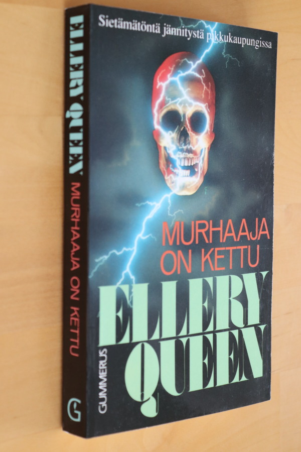 Ellery Queen : Murhaaja on kettu ( 2.p. 1992 )