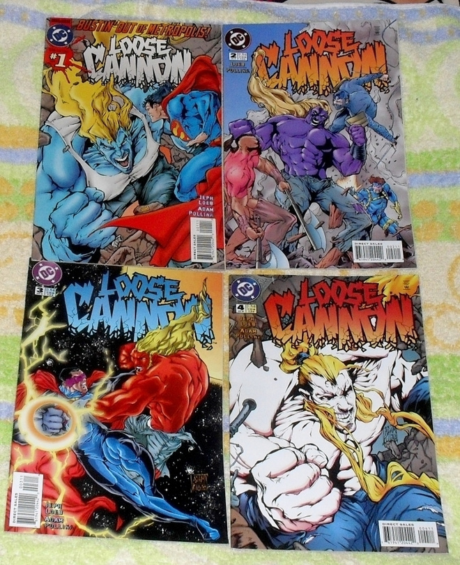 Loose Cannon minisarja #1-4, kaikki osat