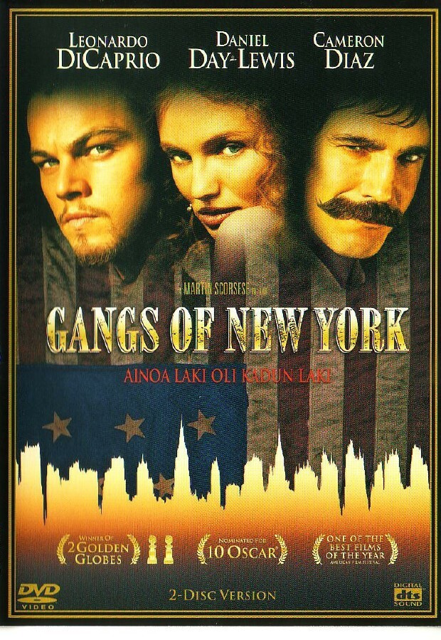 dvd, Gangs of New York - 2 dvd [rikos, draama]