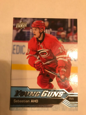 2016-17 Upper Deck Young Guns #210 Sebastian Aho