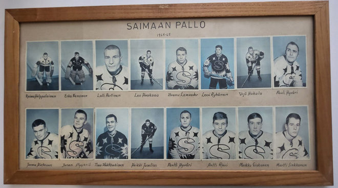 Taulu - Saimaan Pallon jääkiekkojoukkue 1964-65