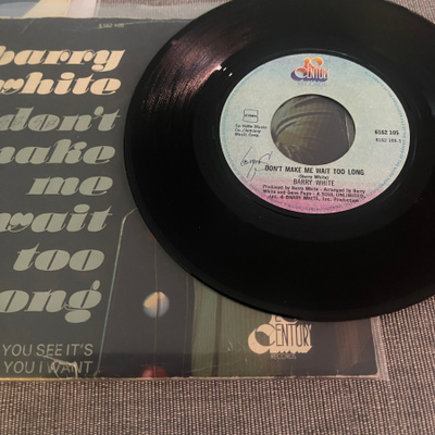 BARRY WHITE: Dont Make Me Wait…* Cant You See….* HOL 1976