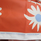 MARIMEKKO "RAKASTAA EI RAKASTA" AKRYYLIPINNOITETTU KANGAS - pikkukuva 2