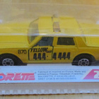 Chevrolet Impala Yellow Cab Taxi 1987 Majorette 213 1:69 - pikkukuva 3