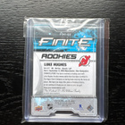 2023-24 UD SPx Finite Rookies patch #FDC52 Luke Hughes 1/1 - pikkukuva 2