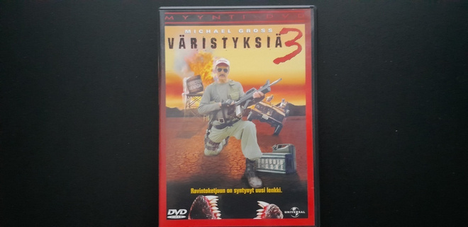 DVD: Väristyksiä 3 / Tremors 3 (Michael Gross 2001)
