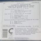Clarinet Sonatas - Easley Blackwood, Mac Reger - pikkukuva 2