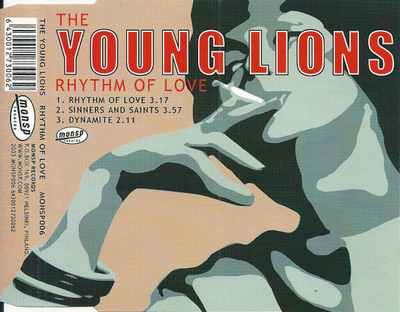 The Young Lions - Rhythm Of Love (CD) EX+!! Maxi-single