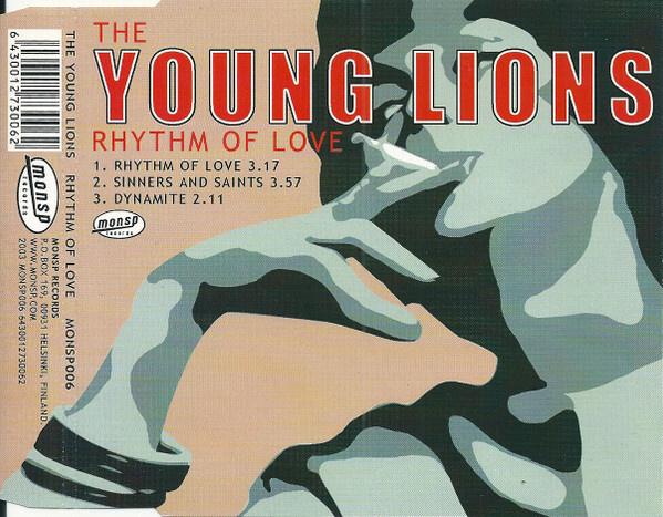 The Young Lions - Rhythm Of Love (CD) EX+!! Maxi-single