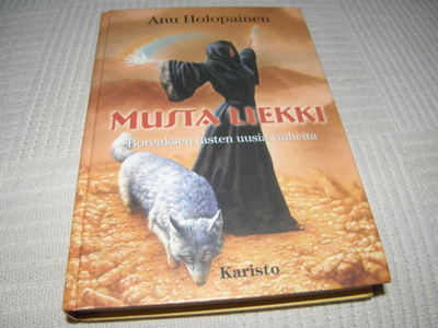 Anu Holopainen Musta liekki  -sid