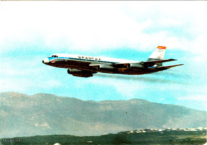 LENTOKONEKORTTI - CONVAIR CV 990 A CORONADO