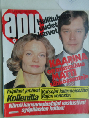 Apu lehti Nro 9/1982 (27.8)