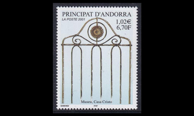 Andorra Fr 563 ** House Cristo -museo (2001)