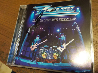 ZZ TOP - LIVE FROM TEXAS CD NIMMARILLA