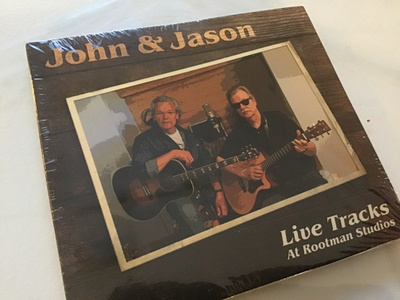 John & Jason . Live tracks at rootman studios CD