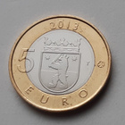 Suomi 5 eur, Maakuntien rakennukset, Satakunta, v. 2013, unc - pikkukuva 1