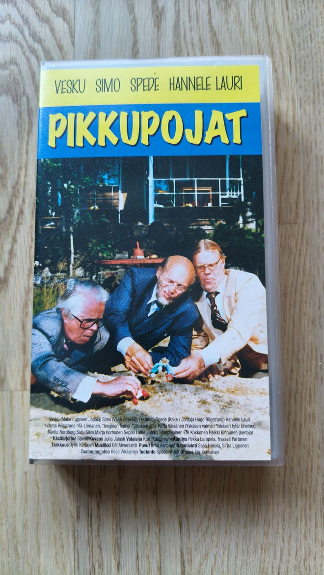 Pikkupojat (1986) VHS – Spede, Vesku, Simo, Hannele Lauri