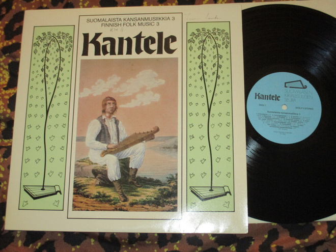 KANTELE - Suomalaista Kansanmusiikkia 3 - LP 1983 EX-