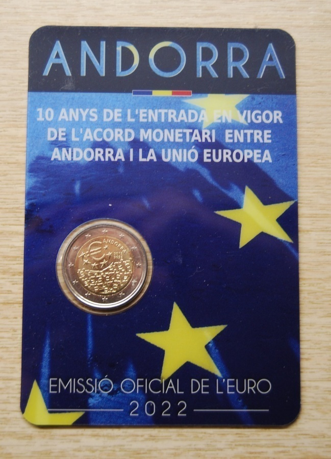 Andorra 2022 2 e Valuuttasopimus COINCARD