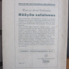 Henri ja Ariste Vuilleumier: Hääyön salaisuus, Tammi 1944. - pikkukuva 2