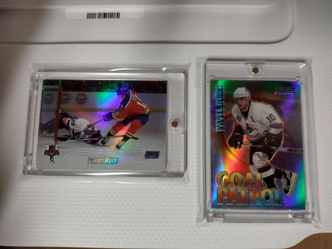 Pavel Bure Refractor lotti (2 kpl erikoiskortteja)