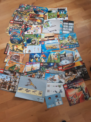 LEGO OHJEET monta erillaista 3 eri kuvaa