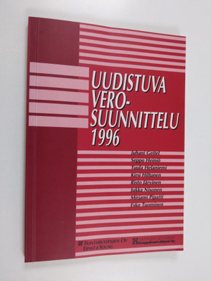 Uudistuva verosuunnittelu 1996