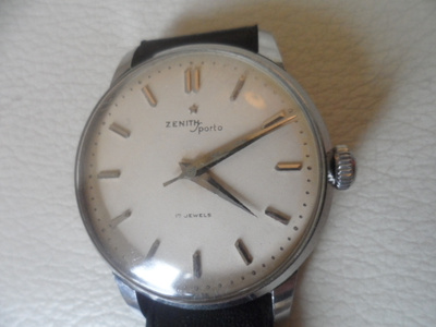 Miesten Zenith sporto vedettävä vintage