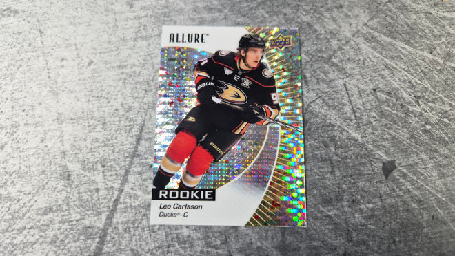 Leo Carlsson 2023-24 Allure Gold Glitter Bomb