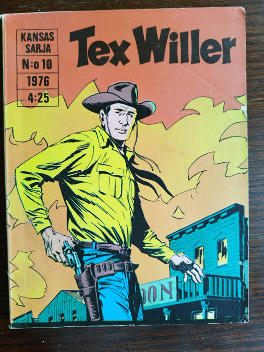 Tex Willer 10 1976 Kansas-sarja